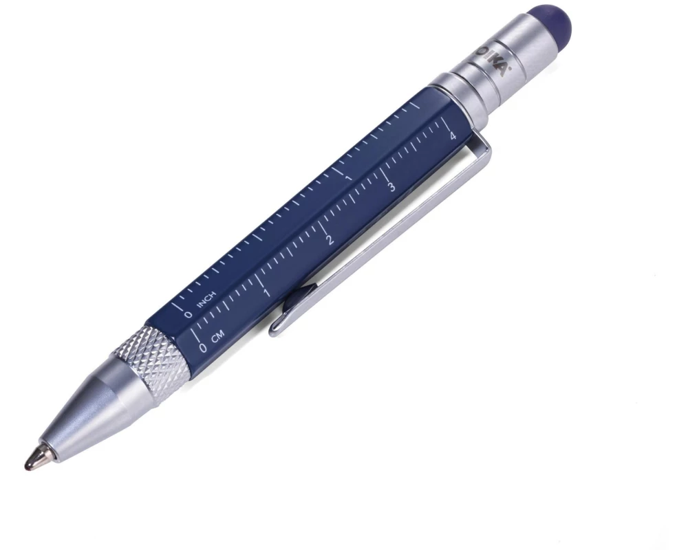 Troika Kugelschreiber Construction Liliput Medium (M), Blau