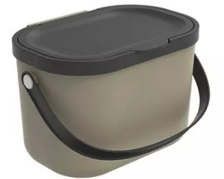 Rotho Komposteimer Albula 3.2 l, Cappuccino