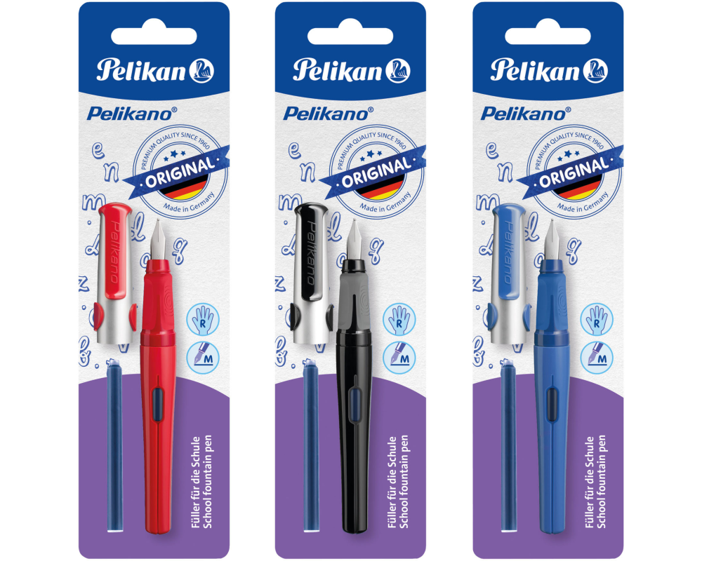 PELIKAN Füllhalter Pelikano M 300009985 mit Patrone assortiert