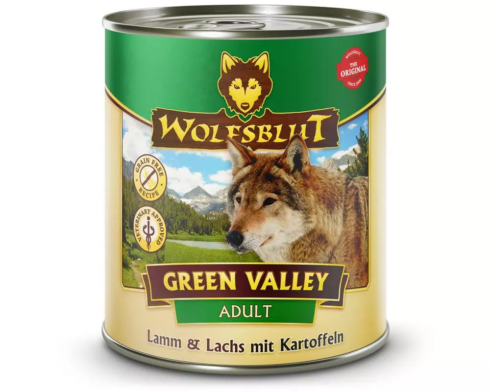 Wolfsblut Nassfutter Dog Green Valley, 800 g