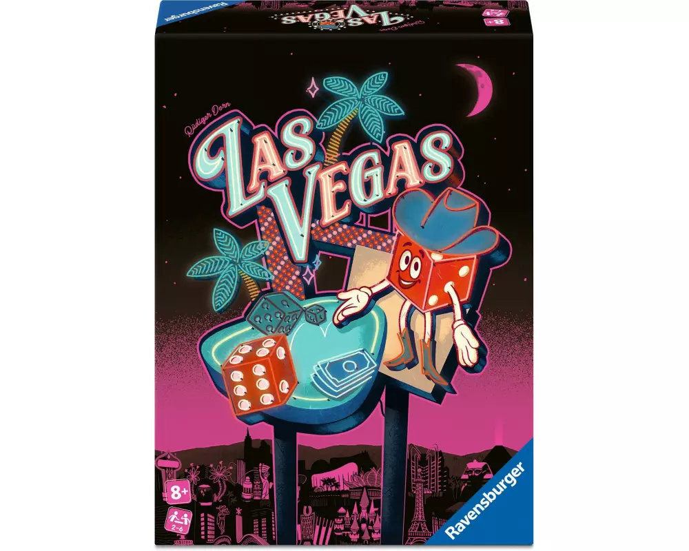 Ravensburger Würfelspiel Las Vegas ab 8 Jahren, 2-6 Spieler