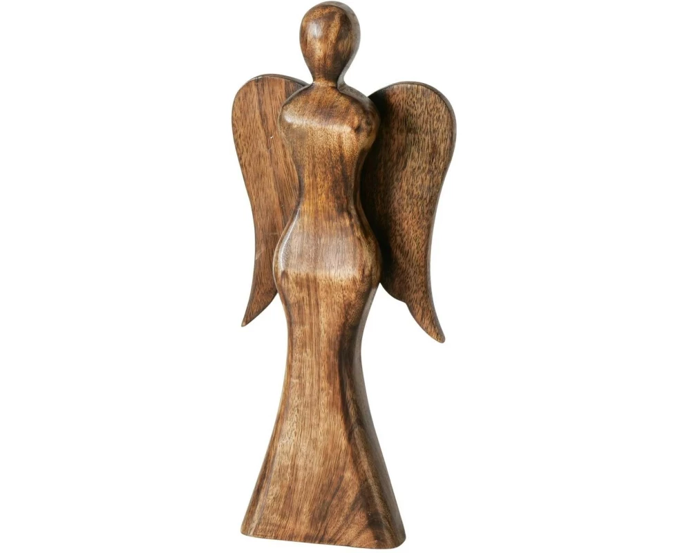 Boltze Weihnachtsfigur Engel Malaika Mango, 16 x 4.5 x 35 cm