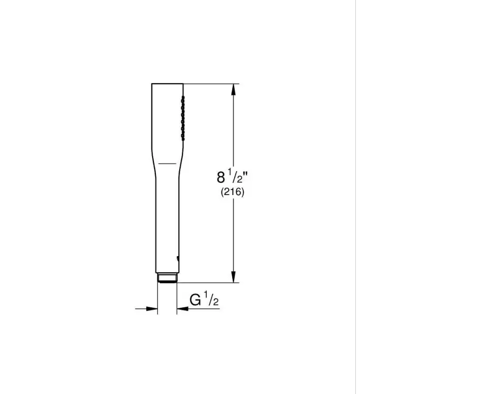 GROHE Euphoria Cosmopolitan Handbrause Kunststoff Chrom 21.6 cm