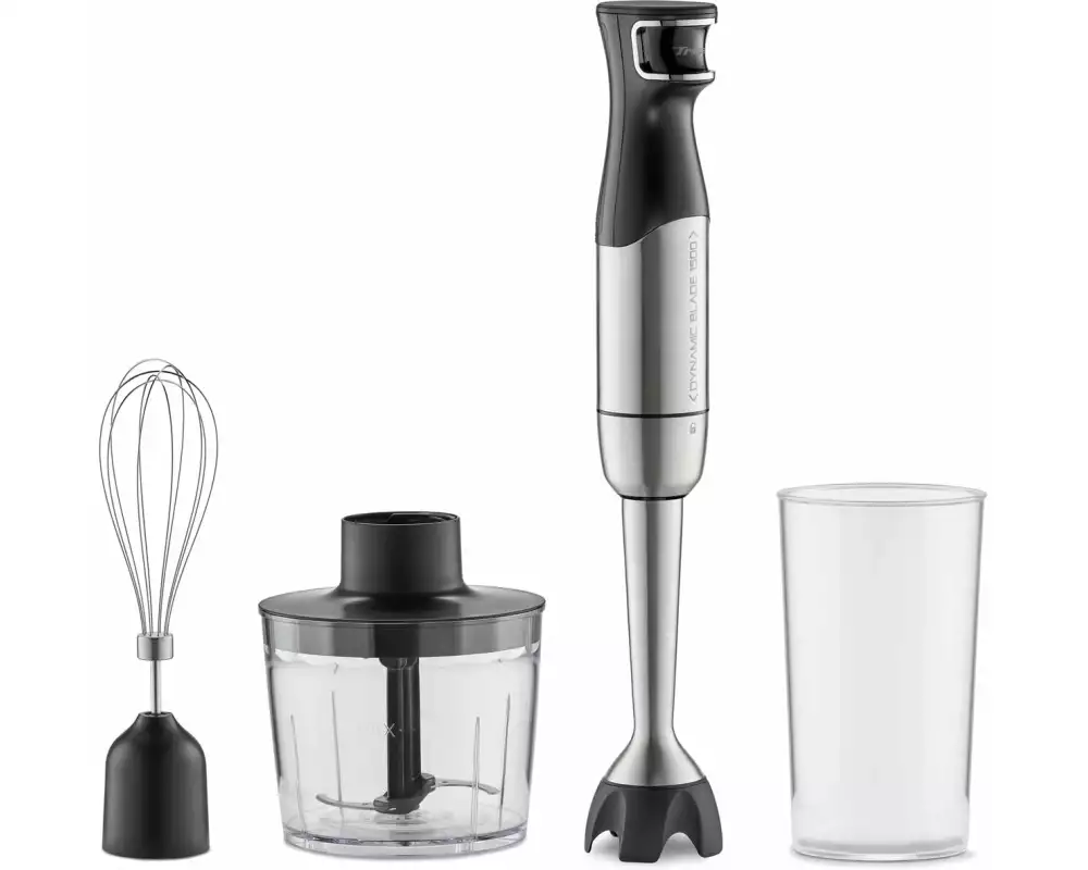 Trisa Stabmixer Dynamic Blade 1500 Schwarz/Silber