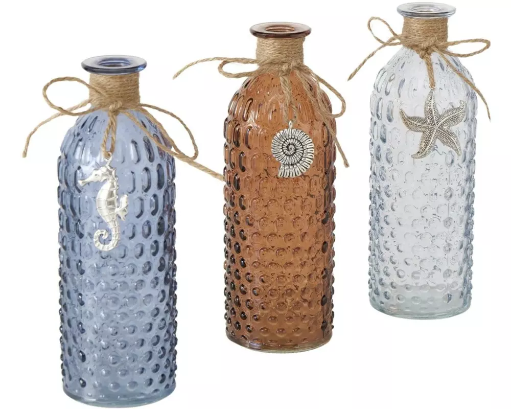 Boltze Vase Marano 20.3 cm, 1 Stück, assortierte Farb-Auslieferung