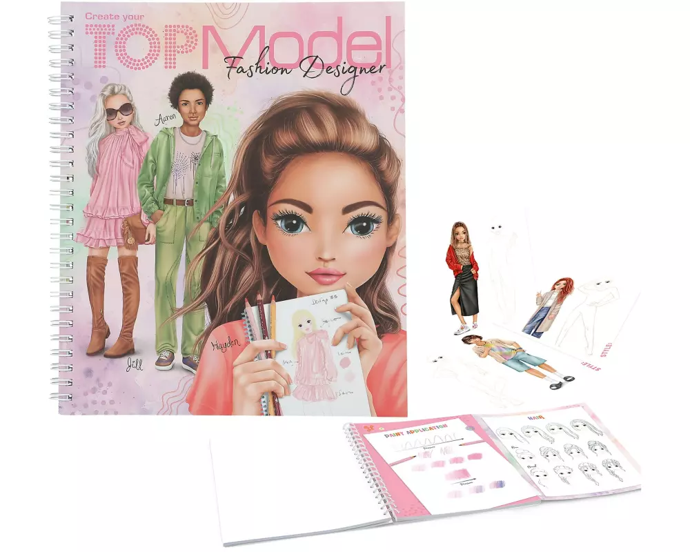 Depesche Malbuch Pocket Top Model 86 Seiten