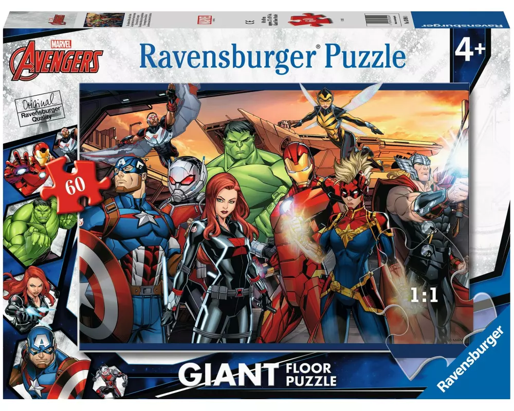 Ravensburger Bodenpuzzle Avengers, 60 Teile