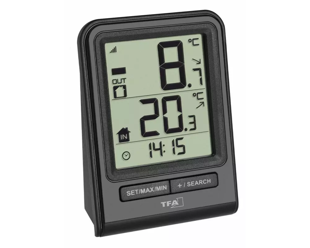 TFA Dostmann Funk-Thermometer PRISMA