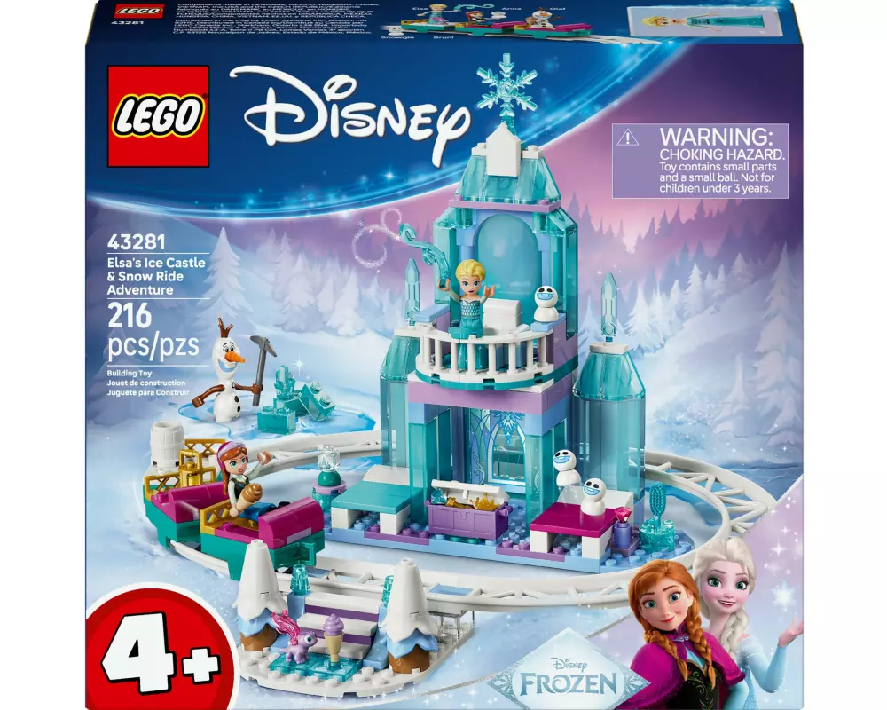 LEGO® Disney Princess Elsas Schlittenfahrt um den Eispalast 43281