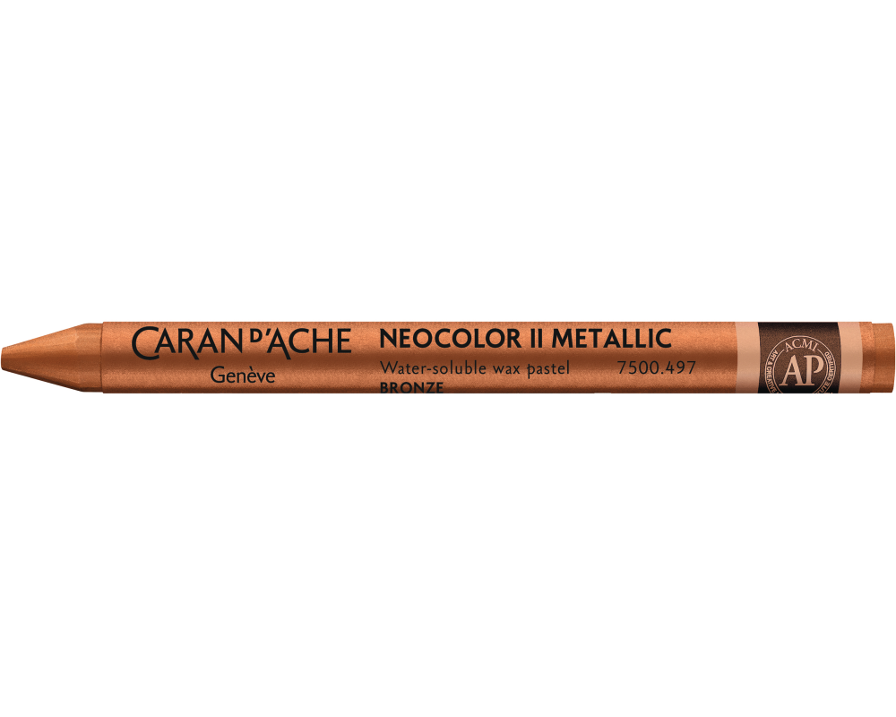 CARAN D'ACHE Wachsmalkreide Neocolor II 7500.497 bronze