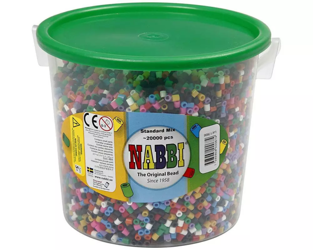 Creativ Company Bügelperlen Nabbi Medium Mehrfarbig