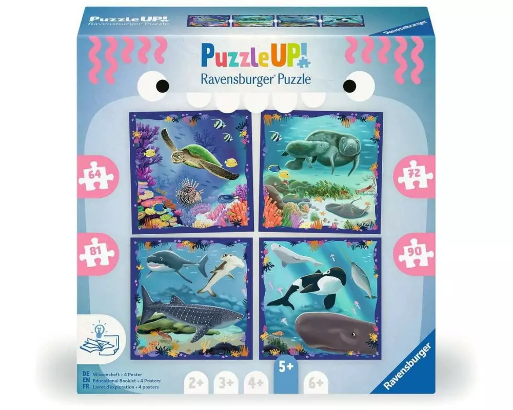 Ravensburger Puzzle Puzzle Up! Meerestiere