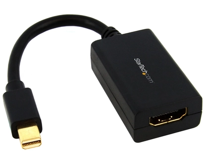 StarTech.com Mini DisplayPort to HDMI Adapter, Mini DP to HDMI Video Converter for Monitor/Display, 1080p, Passive mDP 1.2 to HDMI Adapter