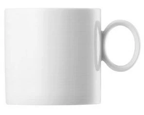 THOMAS Loft Weiss Becher mit Henkel 330 ml, 6 Stück, Weiss