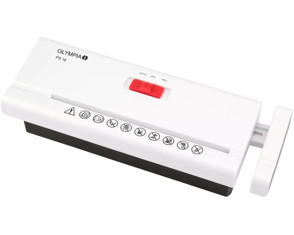 Olympia Aktenvernichter PS 16 P-2, 6 Seiten