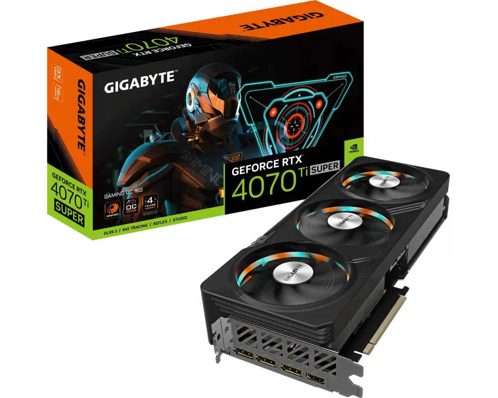 Gigabyte GeForce RTX 4070 Ti SUPER GAMING OC 16GB