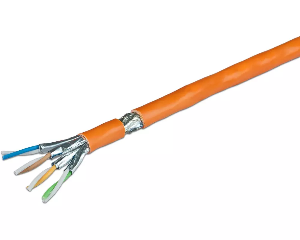 Wirewin Verlegekabel VKW SFTP K7 LSOH3 Cat 7, S/FTP, 250 m, Orange