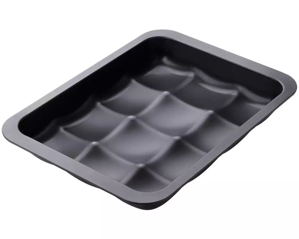 Zenker Backform eckig Black Metallic 36 x 27 cm