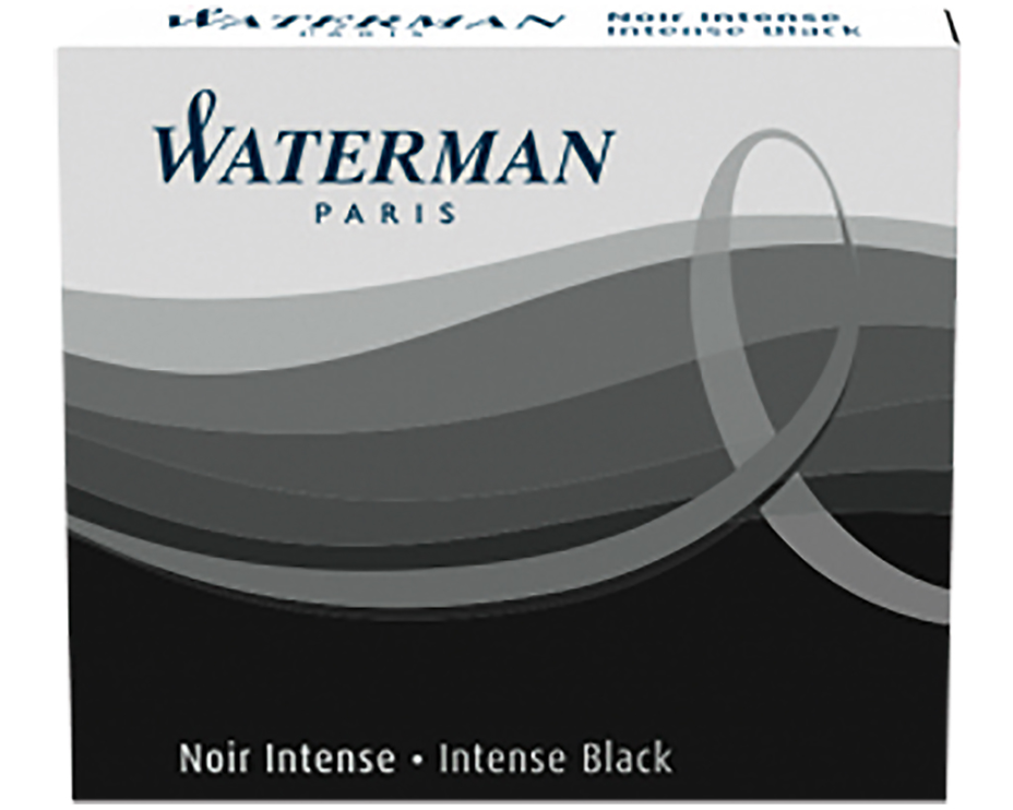 WATERMAN Tintenpatronen S0110940 schwarz 6 Stück