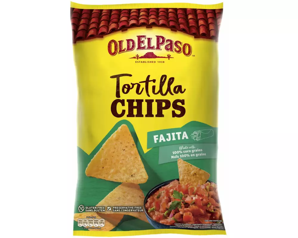 Old El Paso Tortilla Chips Fajita 185 g
