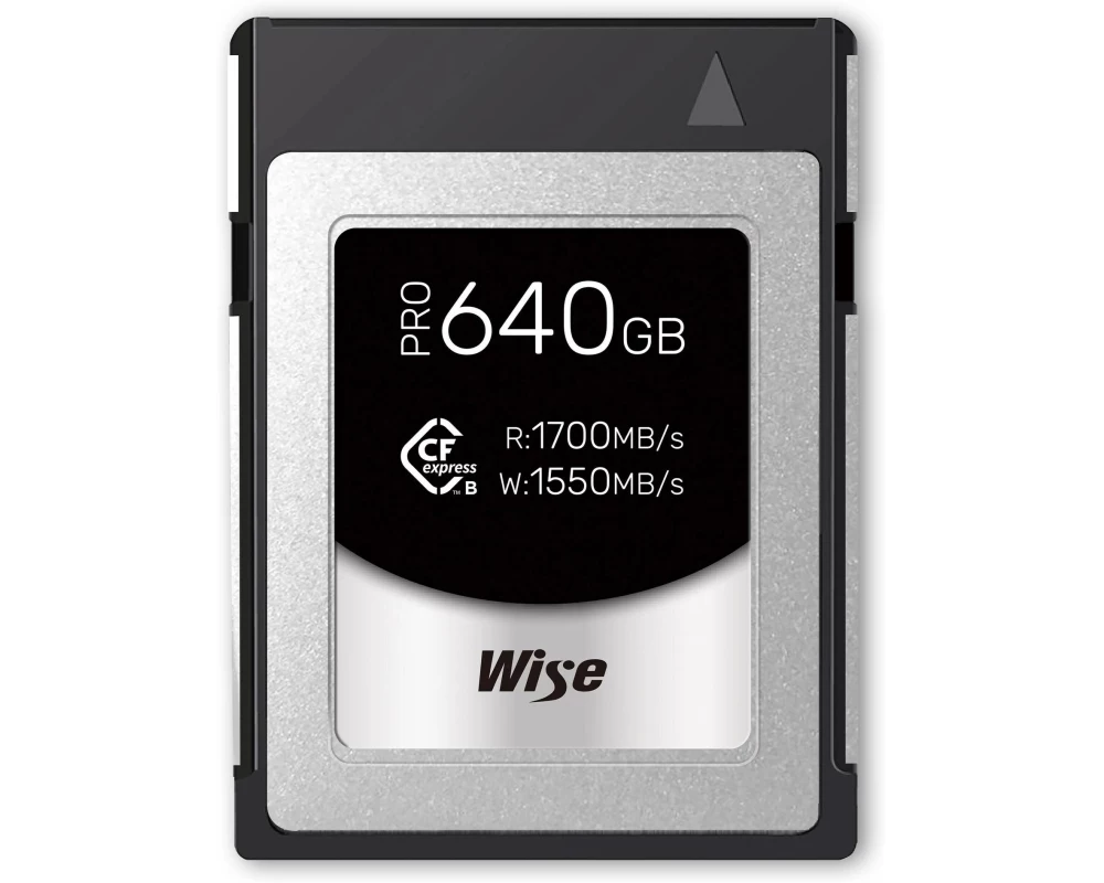Wise CFexpress-Karte Type B PRO Red Edition 640 GB