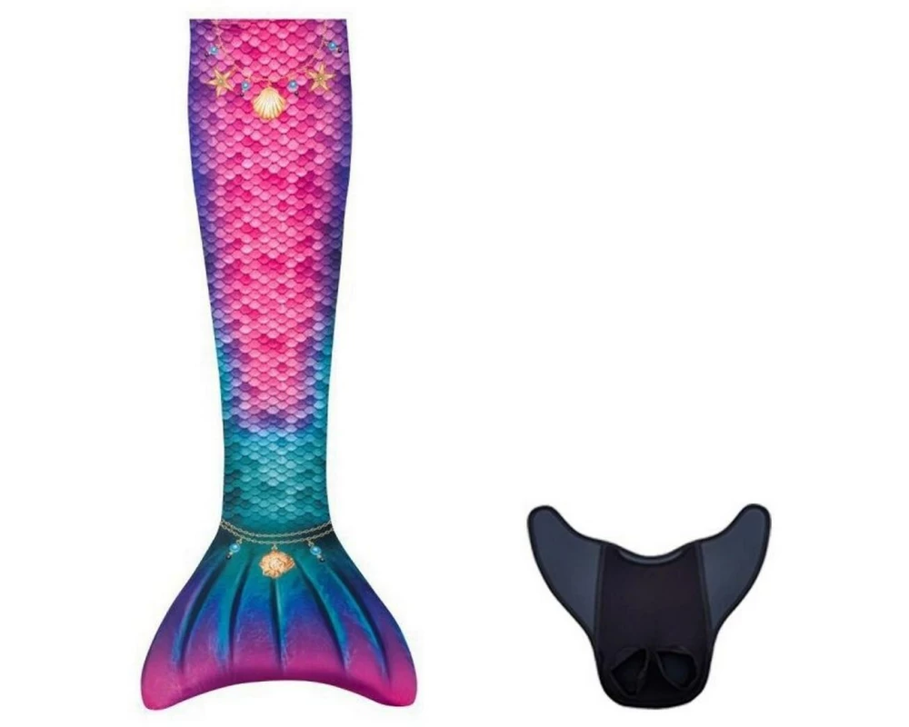 Meili Schwimmflossen Meerjungfrau-Flosse Star XS