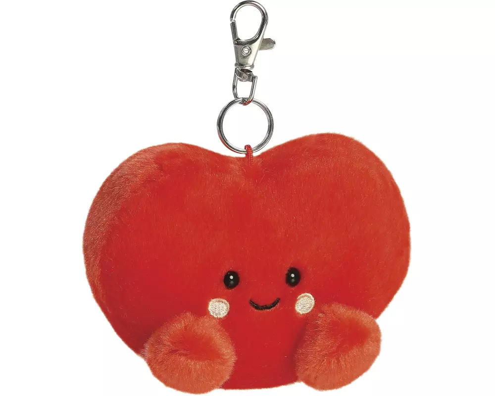 AURORA Schlüsselanhänger Palm Pals Amore Heart 10 cm, Rot