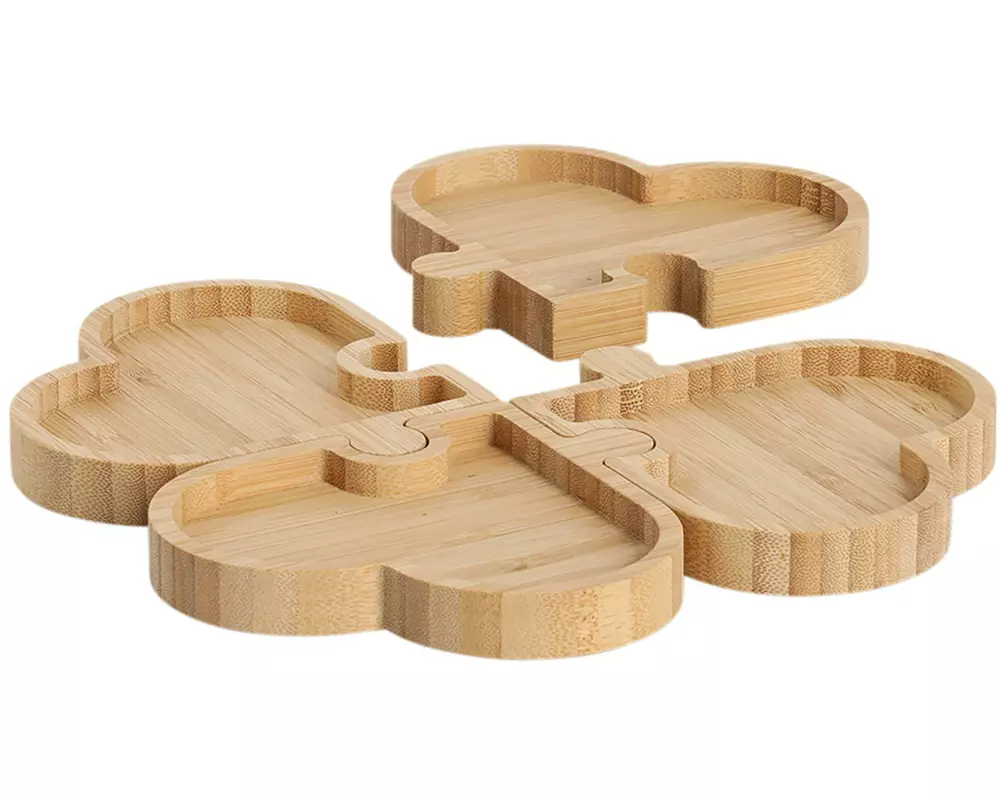 Zeller Present Snackteller Hearts 24 x 24 cm