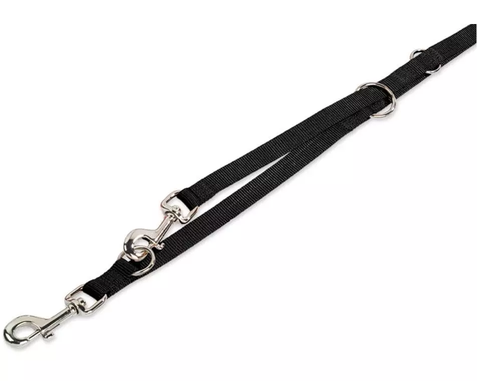 Nobby Hundeleine Classic L, 2 m, 25 mm, Schwarz