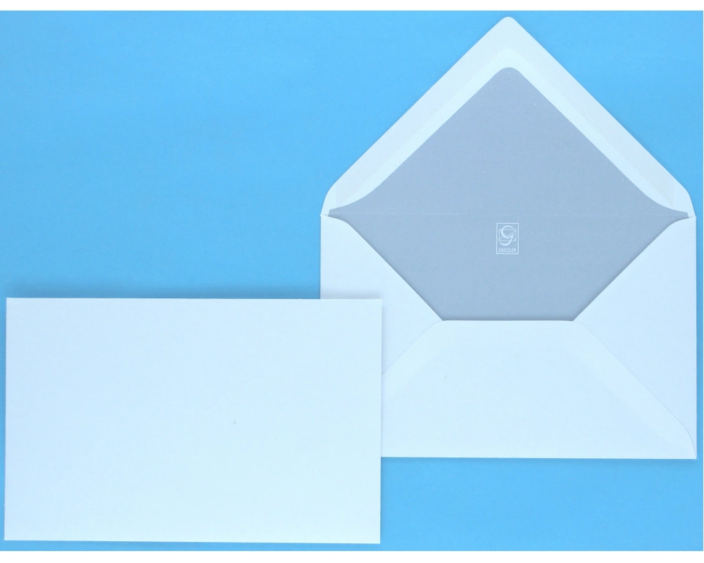 GOESSLER Couvert Innendruck 49 140x90mm 3008 grau 500 Stück