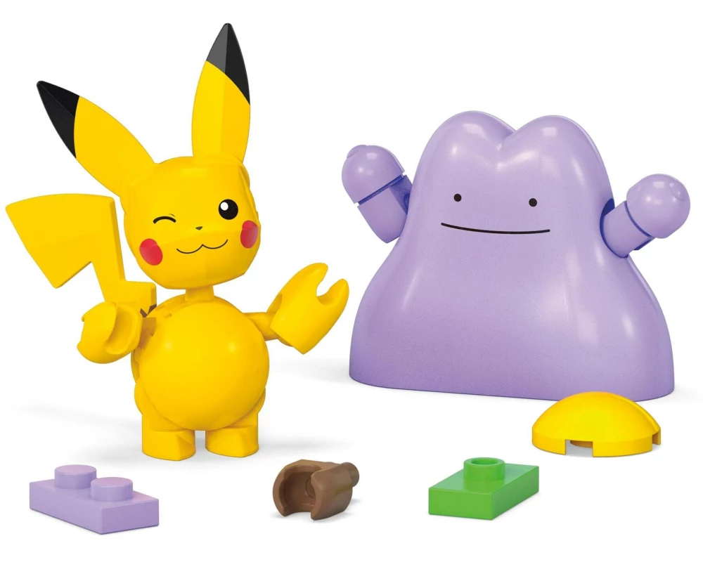 Mega Construx Pokéball Set – Pikachu und Ditto