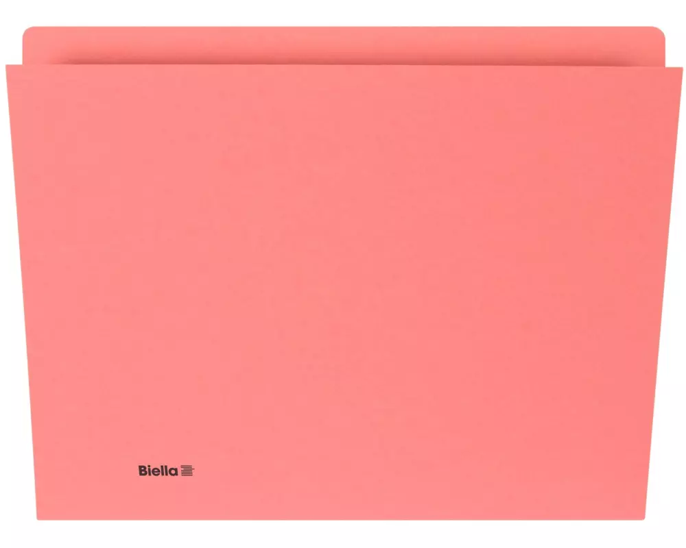 Biella Einlagemappe A4 240 gm², 100 Stück, Rot