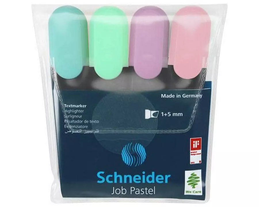 Schneider Textmarker Job E-4 pastell Pastell
