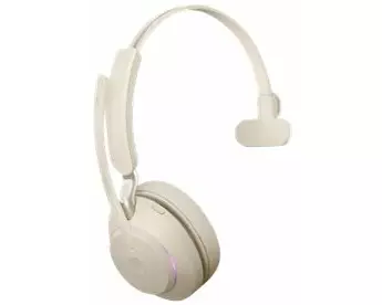 JABRA Evolve2 65 Link380c MS Mono Beige