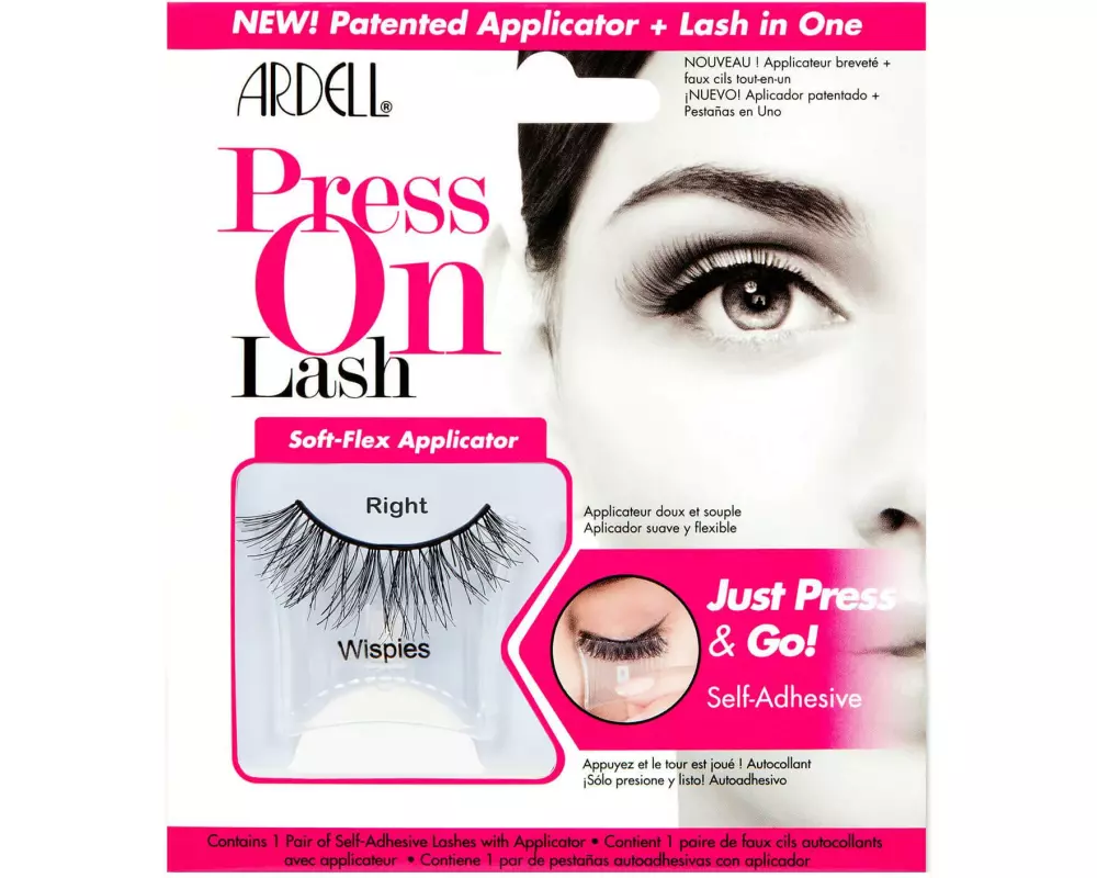 Ardell Press On Lash Wispies Schwarz