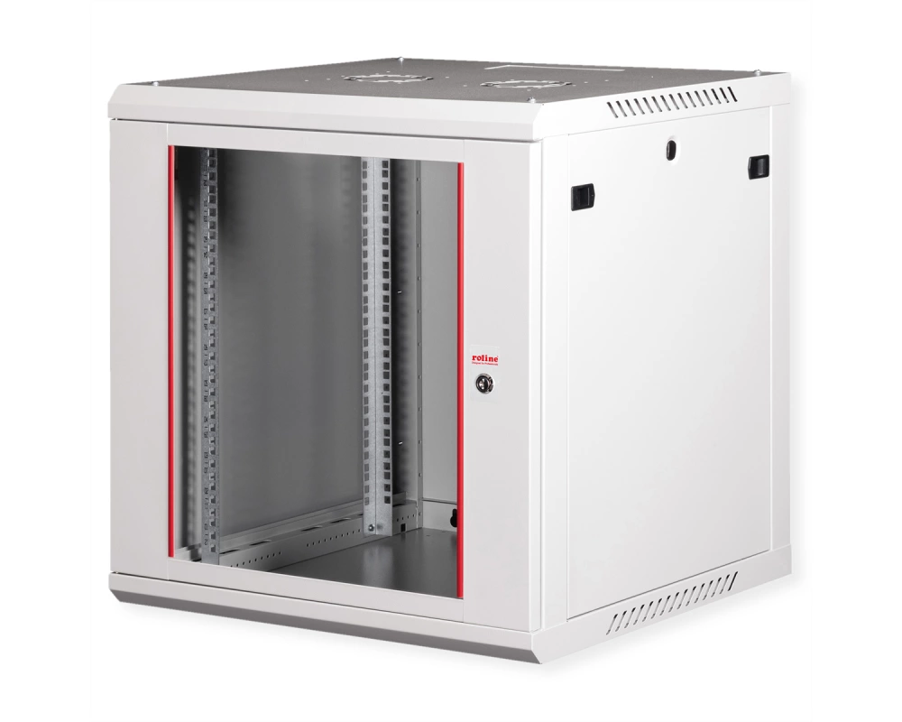 ROLINE 19-Zoll Wandgehäuse Basic Plus 12HE, 600x600 BxT grau