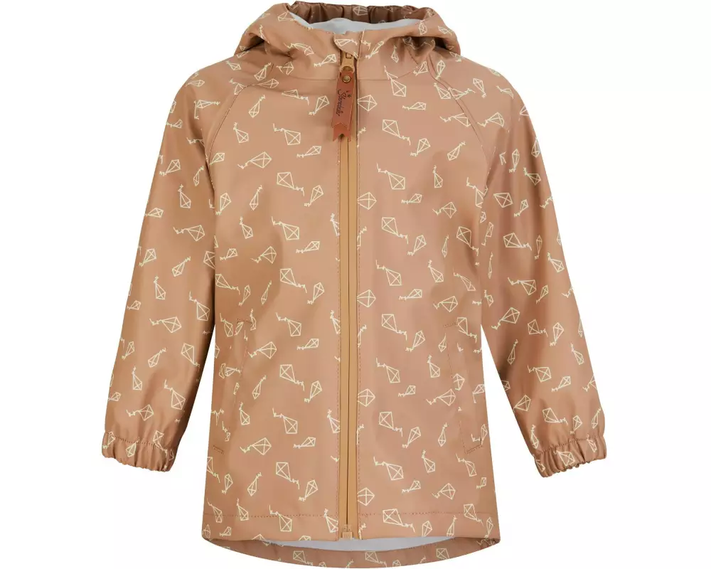 Sterntaler Regenjacke ungefüttert Drachen Lehmbraun Gr. 104