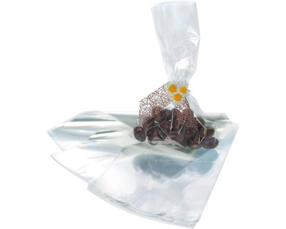 Decora Geschenktüte 100 Stück, Transparent/Klar