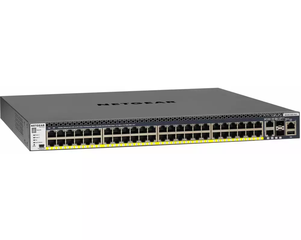 Netgear PoE+ Switch M4300-52G-PoE+ 1000W 52 Port