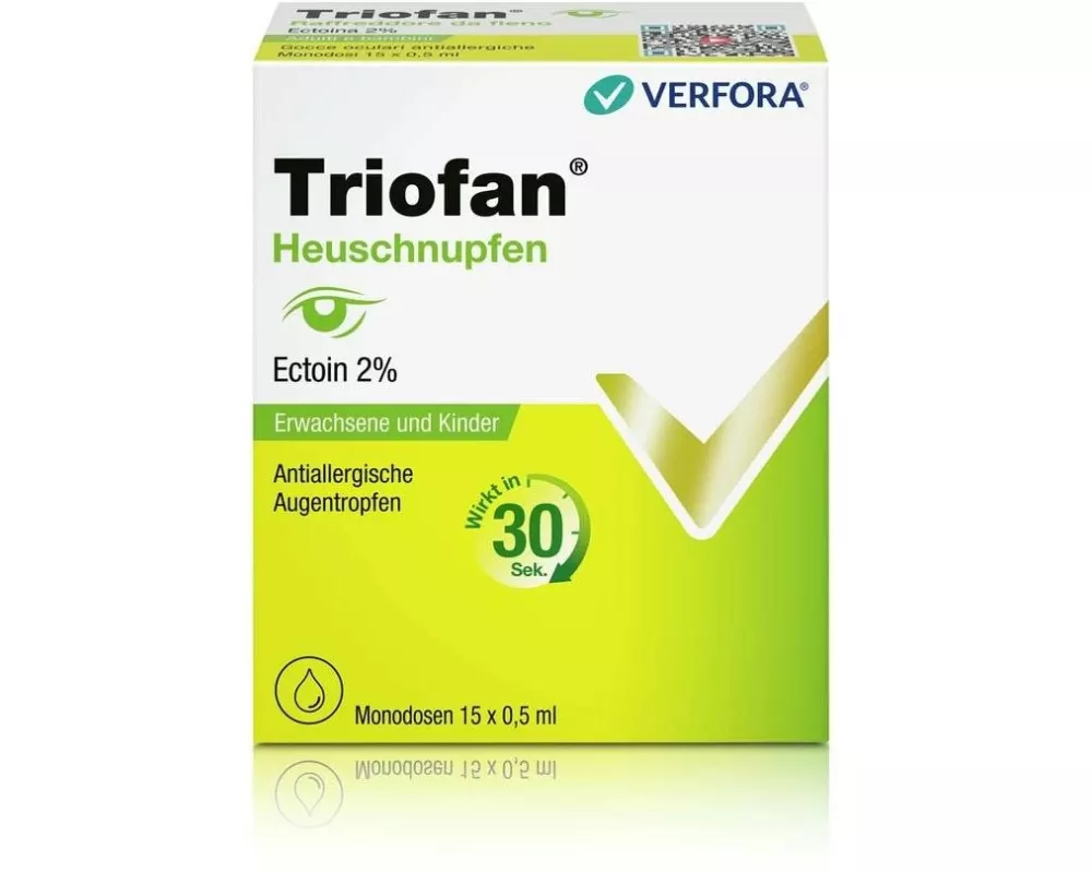 Triofan Augentropfen Heuschnupfen 15 x 0.5 ml