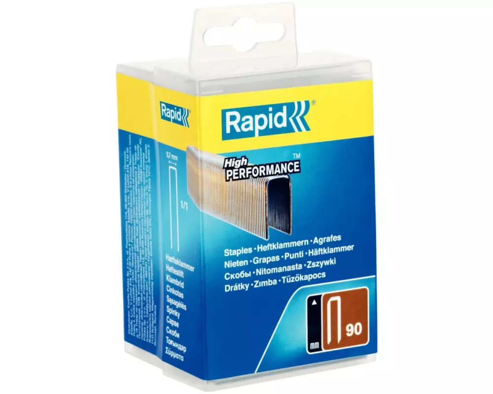 Rapid Schmalrückenklammer Typ 90, 40 mm, 1500 Stück