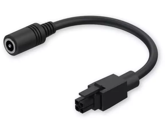 Teltonika Strom Kabel PR2PD01B 4-Pin auf Buchse, 10 cm