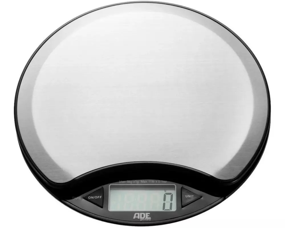 ADE Küchenwaage Anja Grau/Schwarz