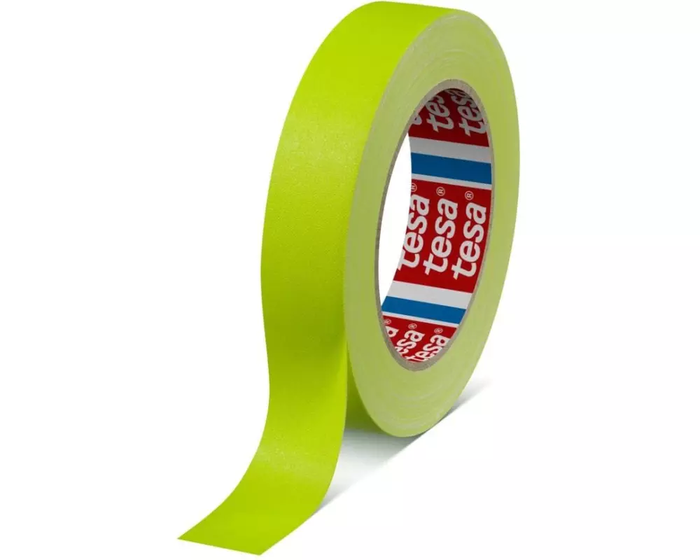 tesa 4671 25 mm x 25 m, Neongelb