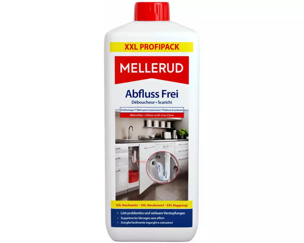 MELLERUD Abfluss Frei Kraftreiniger 1750 ml