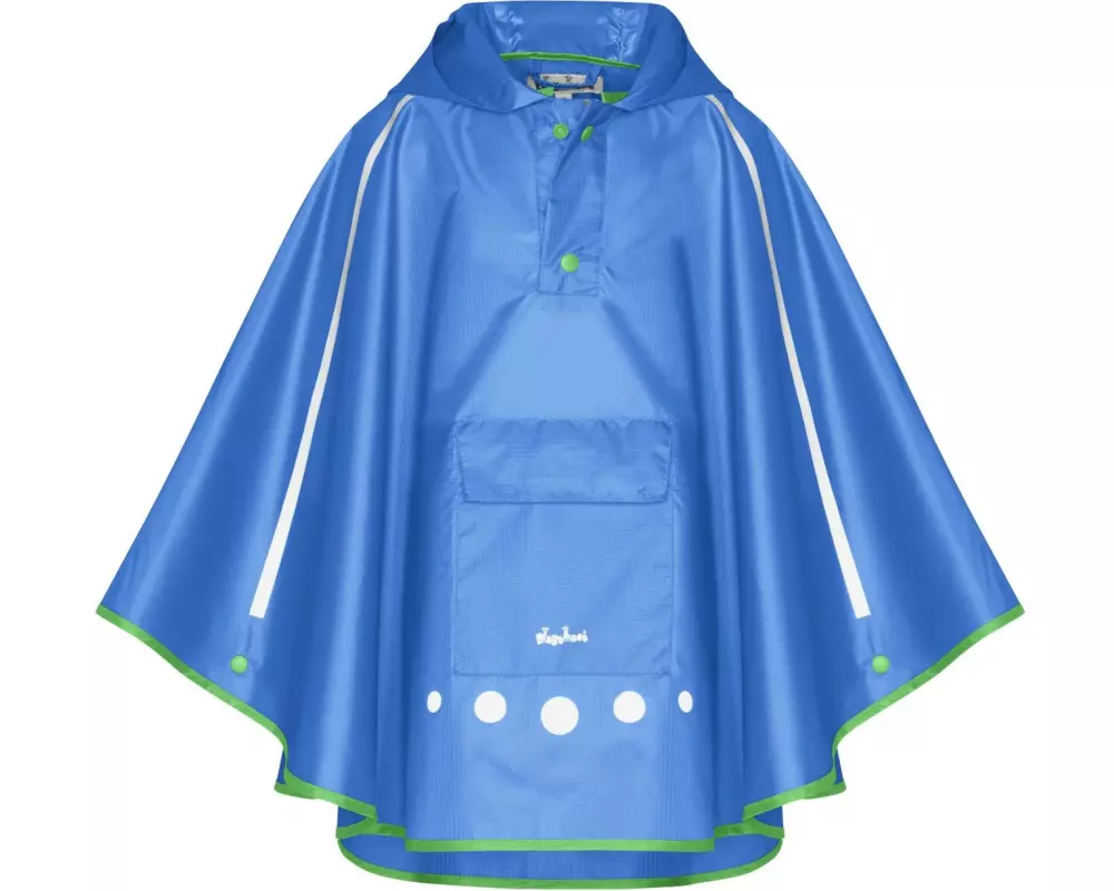 Playshoes Regenponcho faltbar Gr. S, Blau