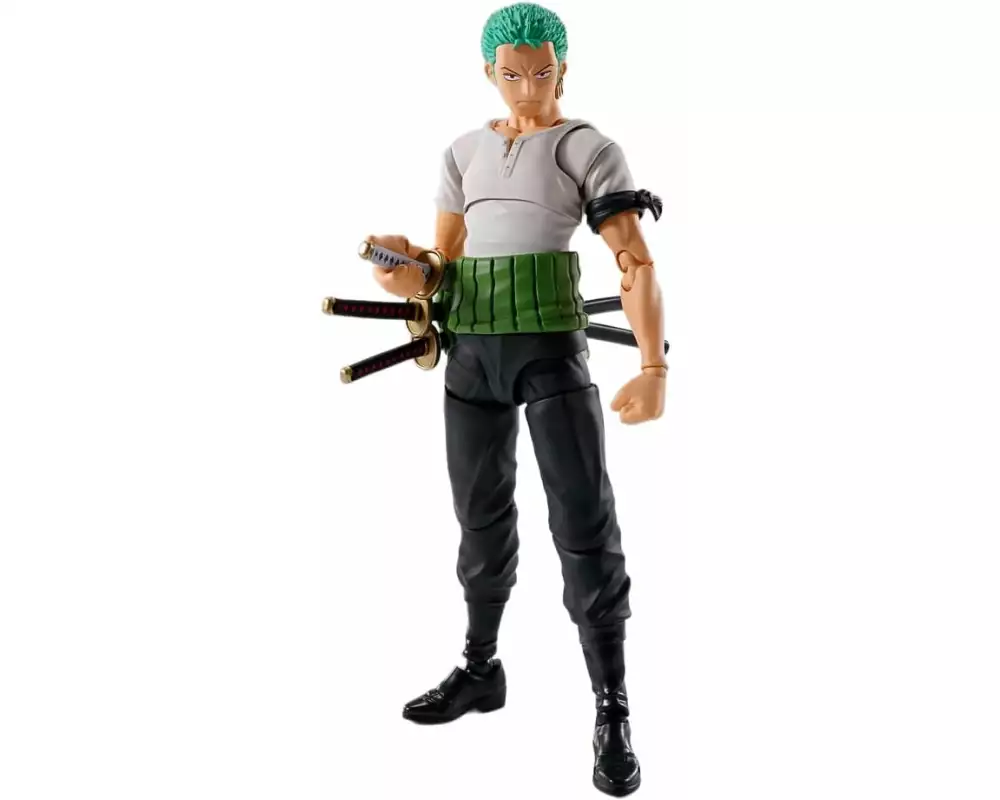 Tamashii Nations One Piece S.H.Figuarts Actionfigur Roronoa Zoro Romance Dawn