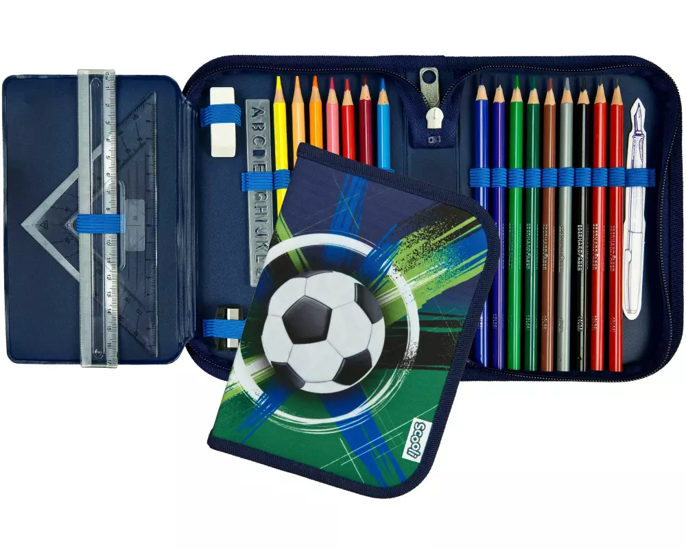 Scooli Schlamperetui Soccer Champ gefüllt