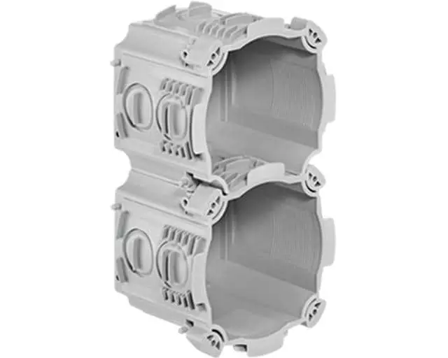 WEIBEL Einlasskasten HSB NIS Kombi, 2 x 1