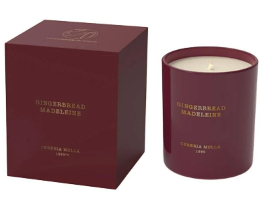 Cerería Mollá Gingerbread Madeleine im Glas Rot 230 g